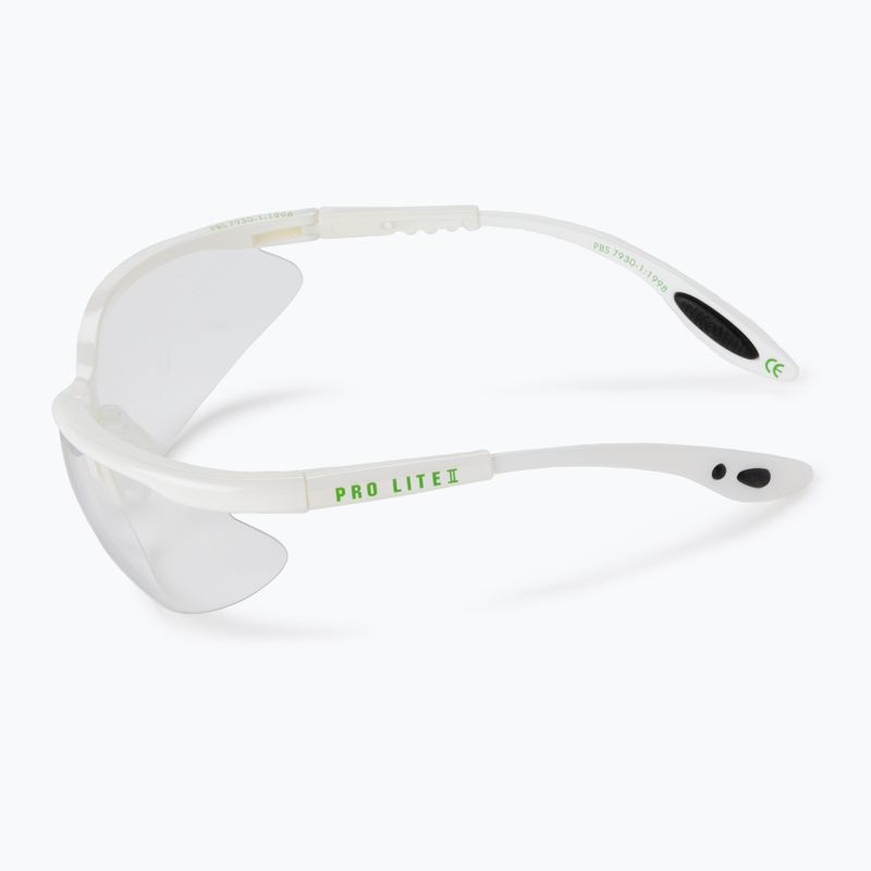 Occhiali da squash Prince Pro Lite bianco 4