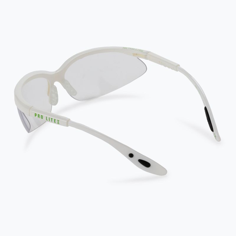 Occhiali da squash Prince Pro Lite bianco 5