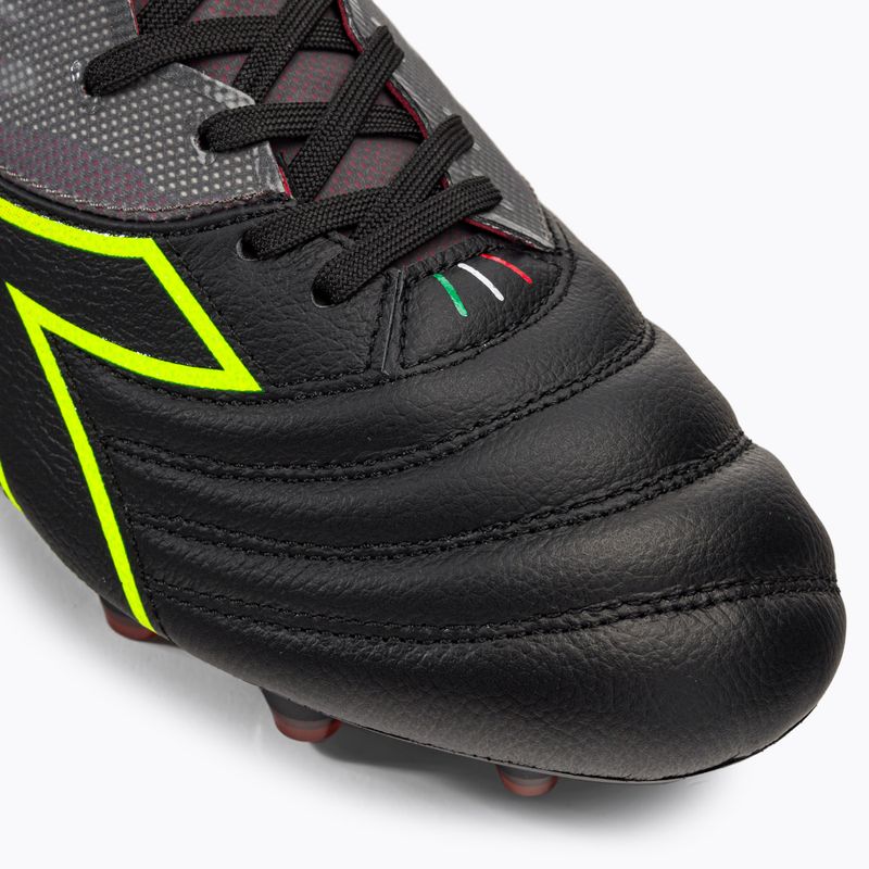 Scarpe da calcio Diadora Brasil Elite Veloce ITA LPX uomo nero e marrone DD-101.178785-D0136-43 7
