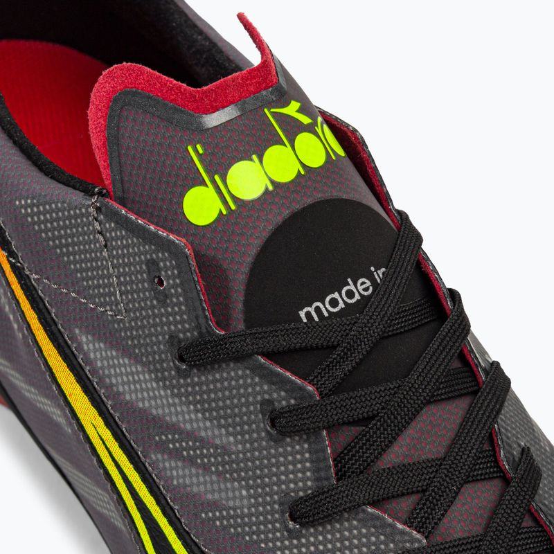 Scarpe da calcio Diadora Brasil Elite Veloce ITA LPX uomo nero e marrone DD-101.178785-D0136-43 8