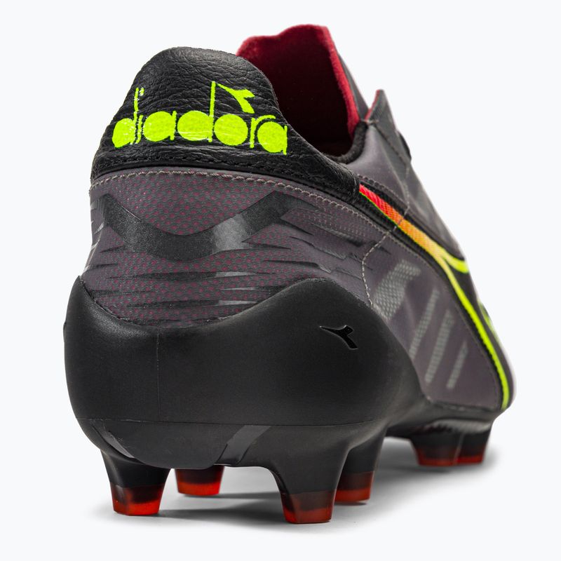 Scarpe da calcio Diadora Brasil Elite Veloce ITA LPX uomo nero e marrone DD-101.178785-D0136-43 9