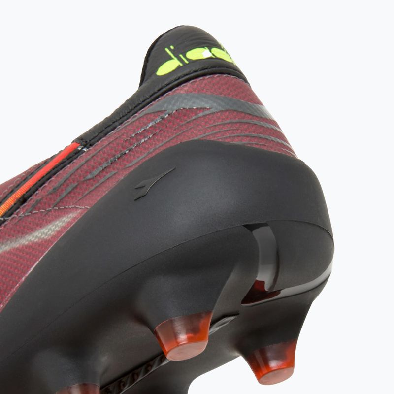Scarpe da calcio Diadora Brasil Elite Veloce ITA LPX uomo nero e marrone DD-101.178785-D0136-43 15