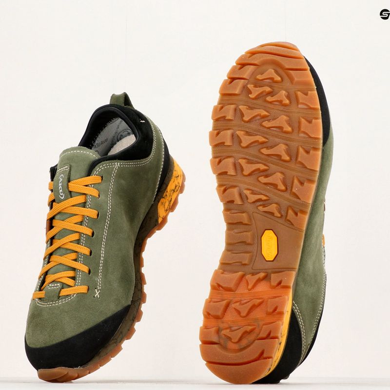 AKU Bellamont III Suede GTX verde/ocra da uomo 13