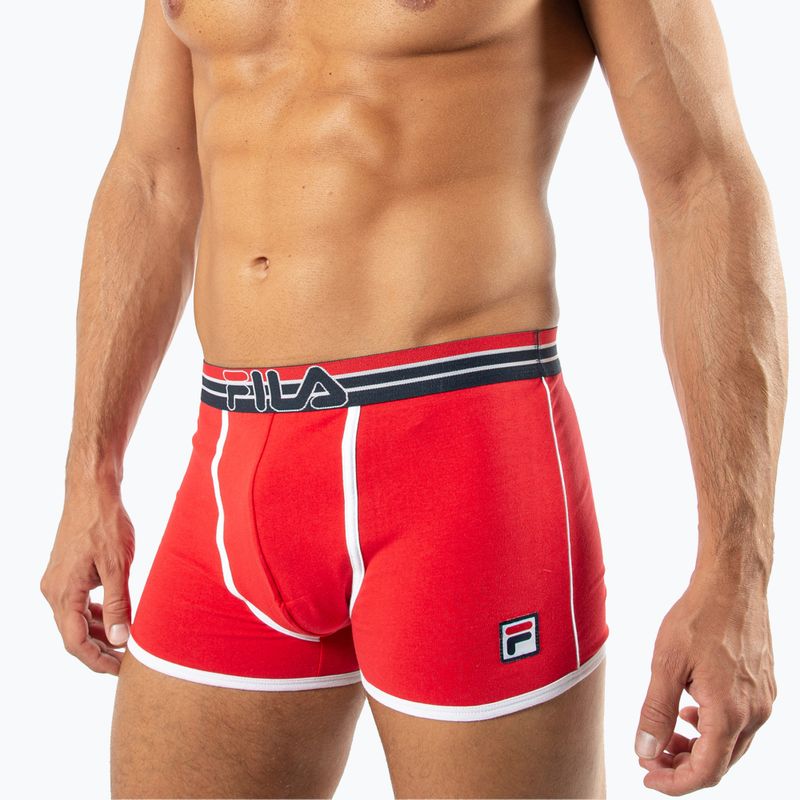FILA boxer uomo FU5077 rosso 6