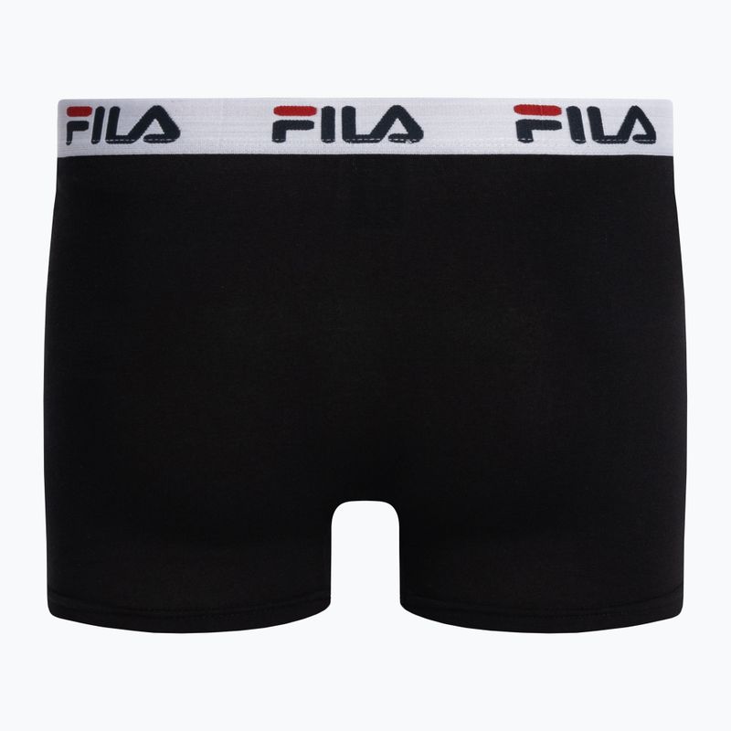 FILA boxer uomo FU5016/2 2 pezzi nero 3