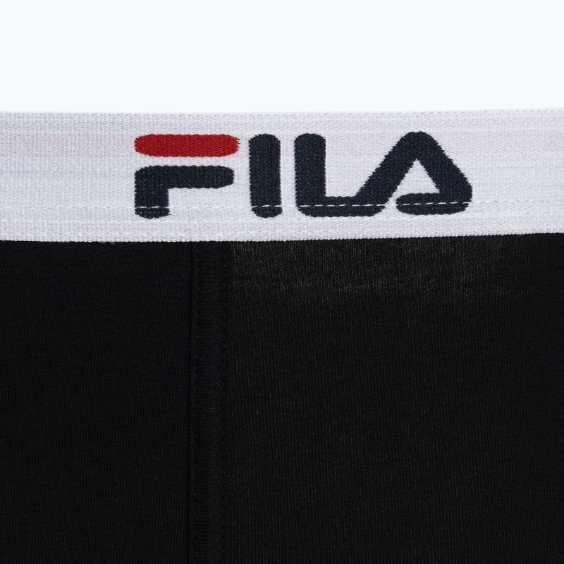FILA boxer uomo FU5016/2 2 pezzi nero 4