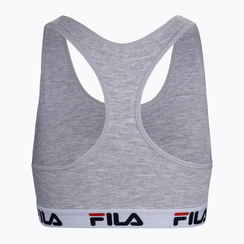 Reggiseno da tennis FILA FU6042 grigio 2