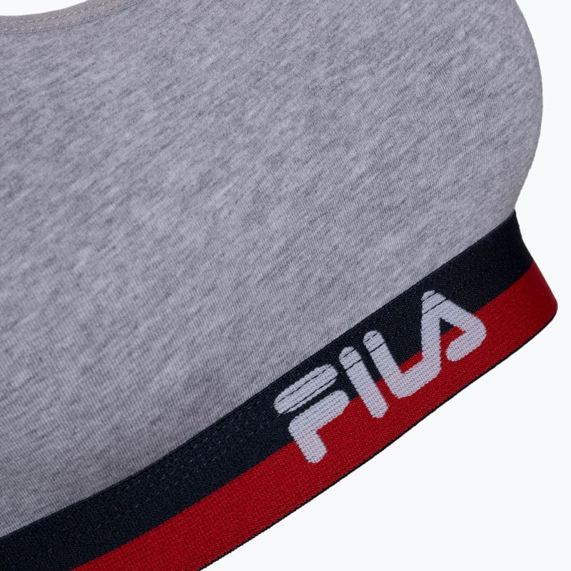 Reggiseno da tennis FILA FU6048 grigio 3