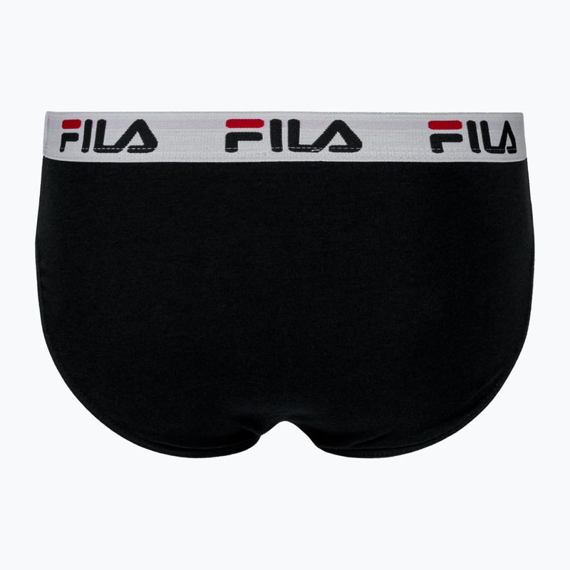 FILA slip uomo FU5015/2 2 pezzi nero 3