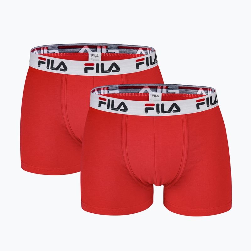 FILA boxer uomo FU5016/2 2 pezzi rosso 5