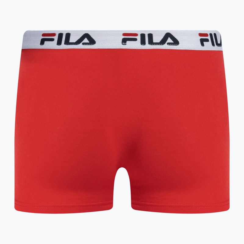 FILA boxer uomo FU5016/2 2 pezzi rosso 3