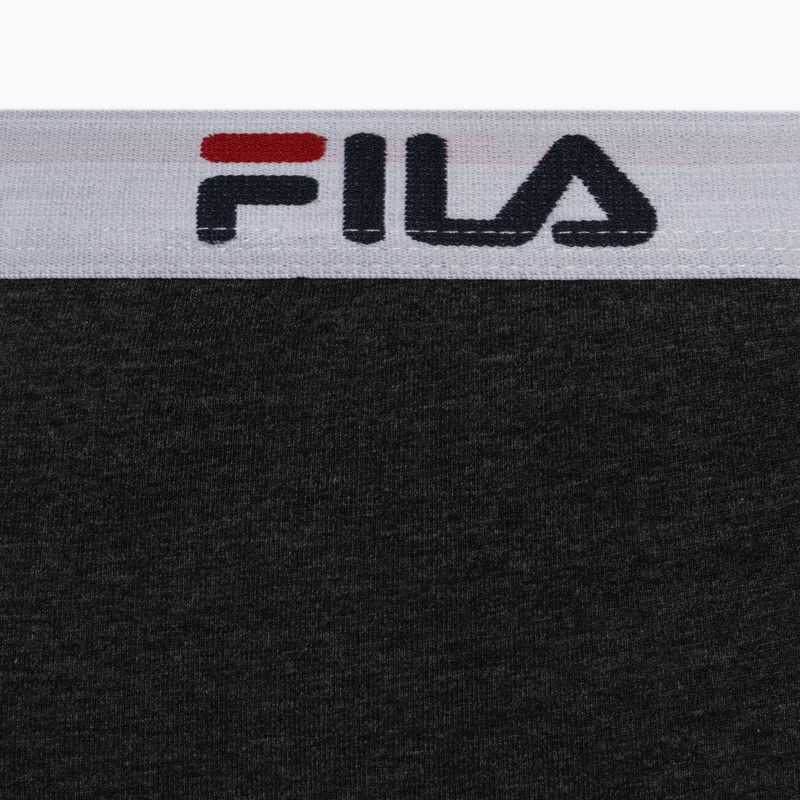 FILA boxer uomo FU5016/2 2 pezzi antracite melange 4