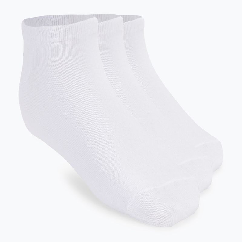 FILA Unisex Invisble Plain 3 Pack calzini bianchi