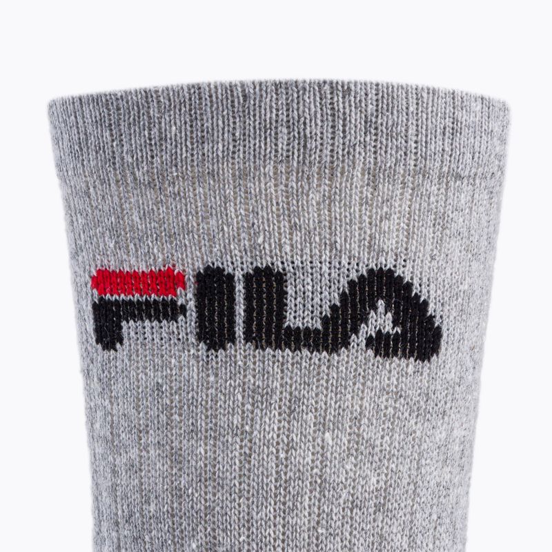 Calzini FILA F9505 3 paia grigio 4
