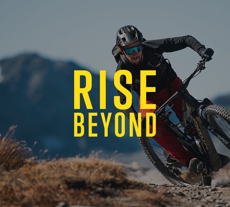 Bicicletta elettrica Orbea Rise M-Team 42V 360Wh 2023 verde goblin camaleonte/nero 5