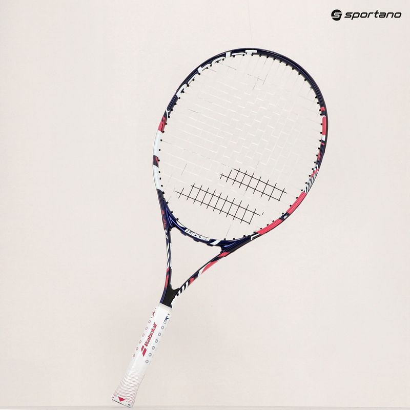 Racchetta da tennis Babolat B Fly 25 per bambini bianco/rosa/blu 10