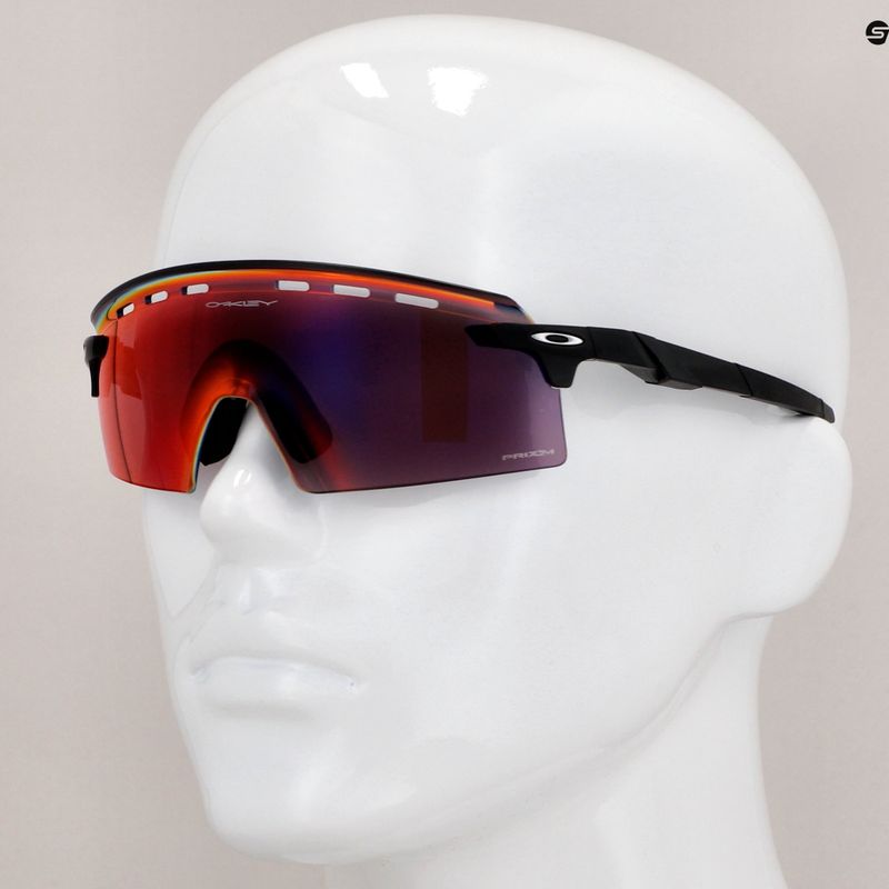 Occhiali da sole Oakley Encoder Strike Vented nero opaco/prizm road 14