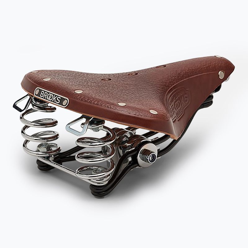 Brooks England B66 Sella da bicicletta corta marrone 3