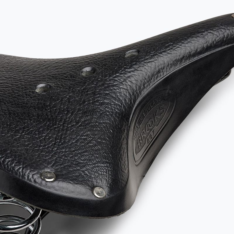 Sella per bicicletta Brooks England B67 nera 6