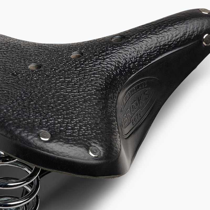 Sella da bicicletta Brooks England B67 Short nera 6