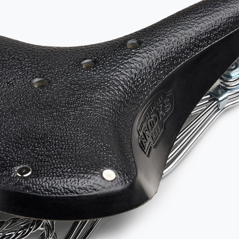 Sella per bicicletta Brooks England B33 nera 6