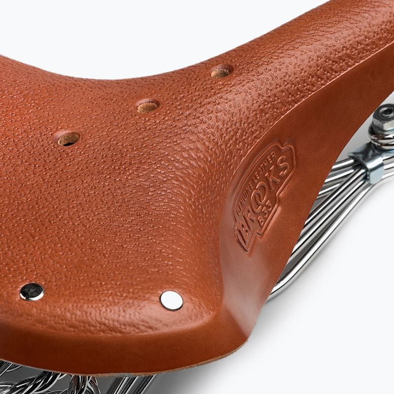 Sella per bicicletta Brooks England B33 miele 6