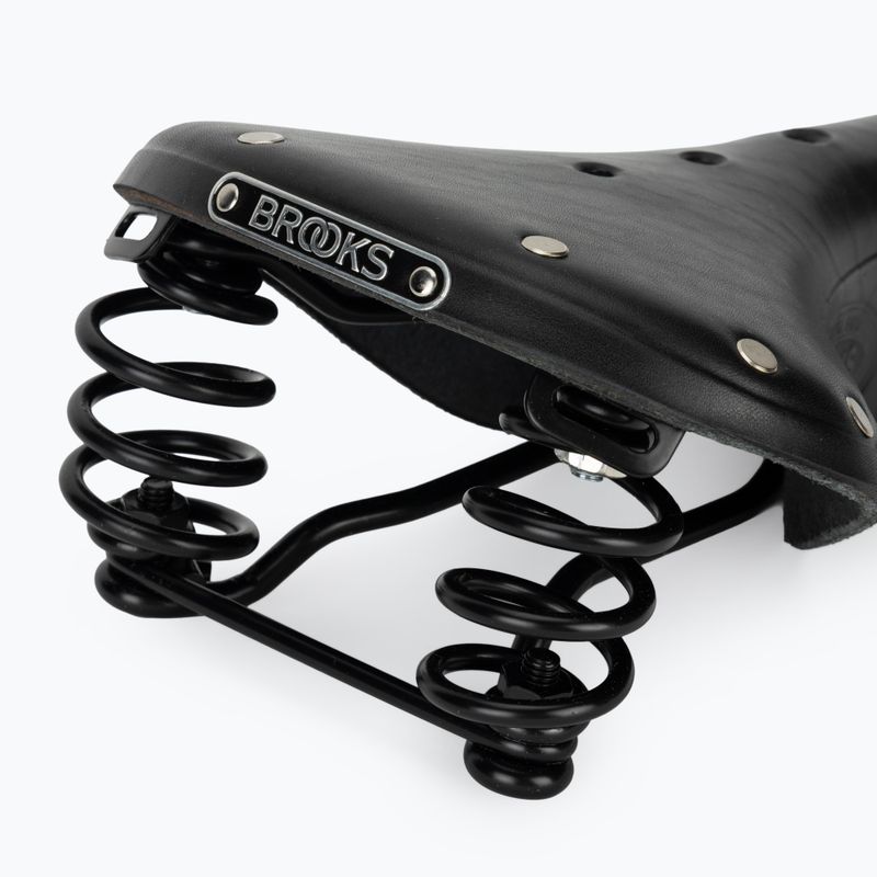 Sella per bicicletta Brooks England Flyer nera 5