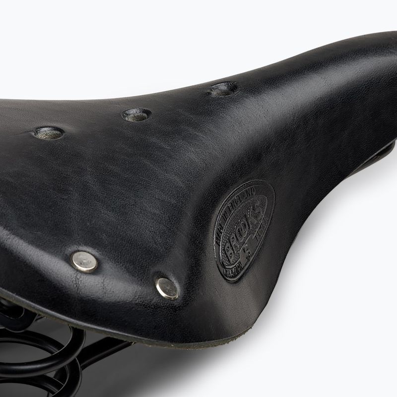 Brooks England Flyer Sella corta per bicicletta nera 6