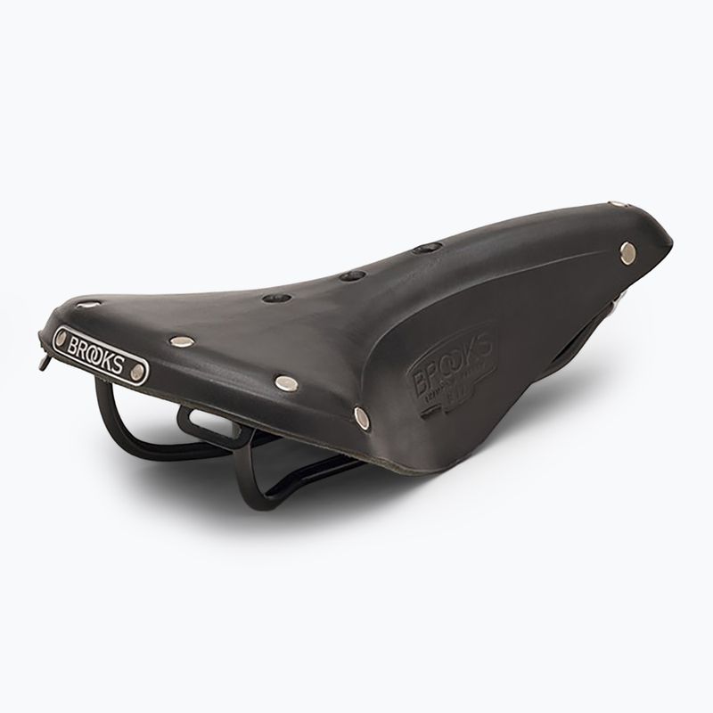Sella per bicicletta Brooks England B17 Narrow nera 3
