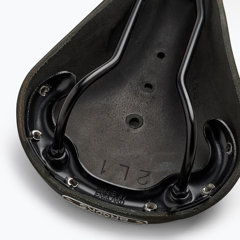 Sella per bicicletta Brooks England B17 Narrow nera 7