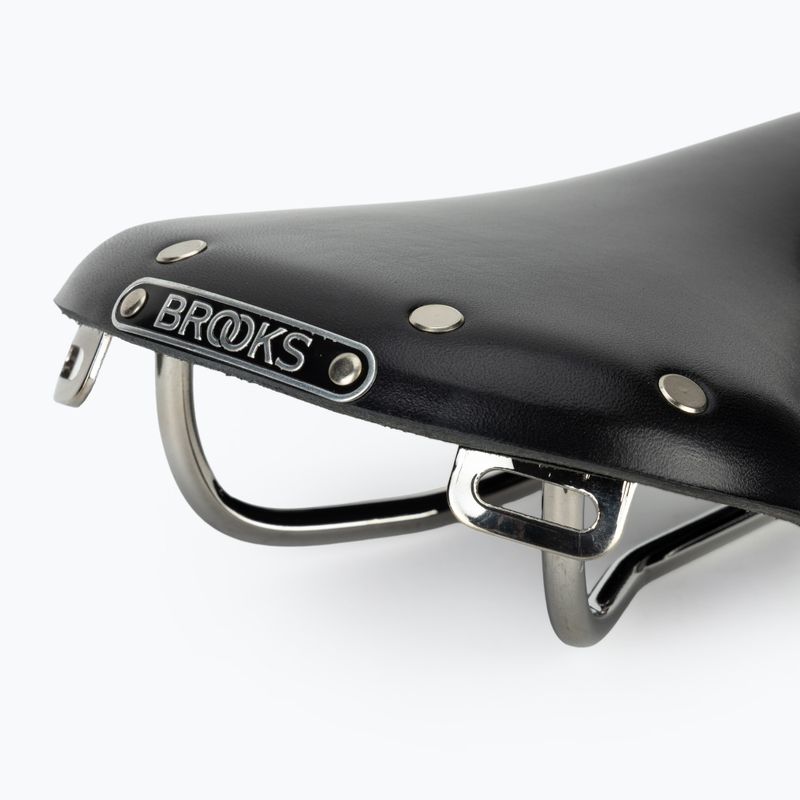 Sella per bicicletta Brooks England Swallow B15 nera 5