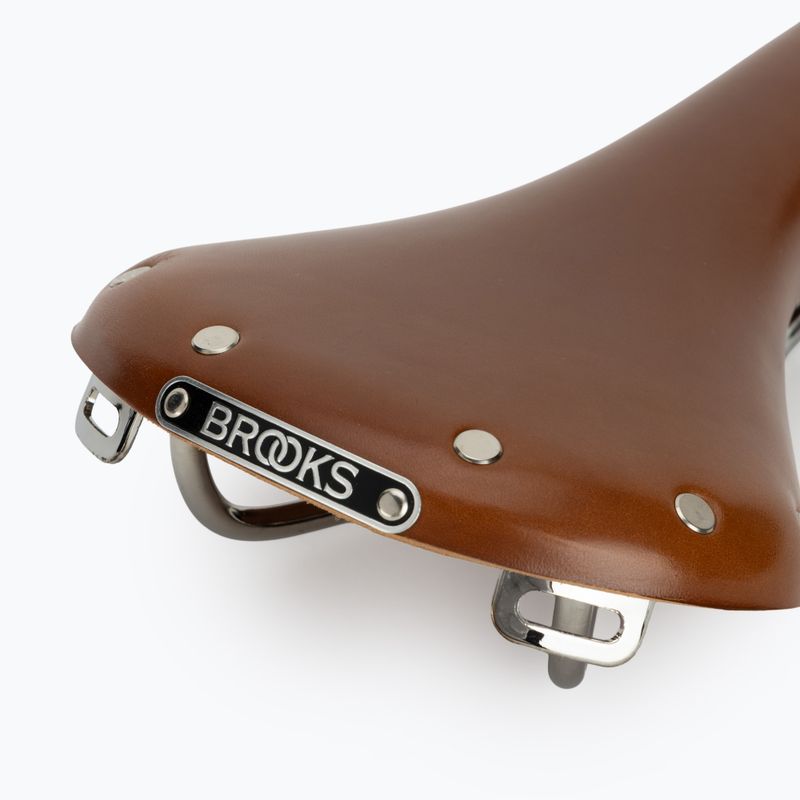 Sella da bicicletta Brooks England Swallow B15 miele 5