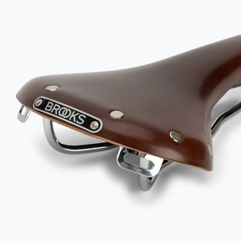 Sella per bicicletta Brooks England Swallow B15 marrone 5