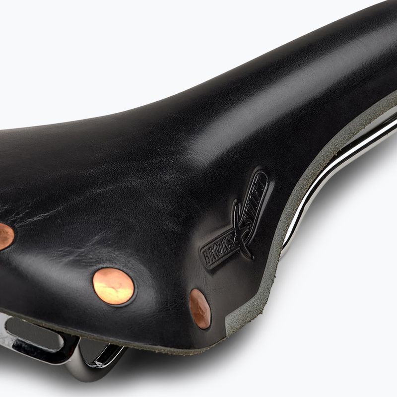 Sella per bicicletta Brooks England Swift nera 6
