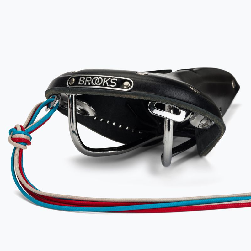 Brooks England B17 Narrow Carved sella nera per bicicletta 5