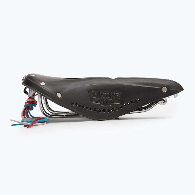 Brooks England B17 Narrow Carved sella nera per bicicletta 4