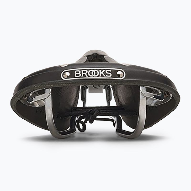 Brooks England B17 Narrow Carved sella nera per bicicletta 5