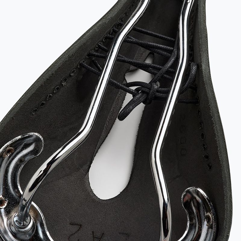Brooks England B17 Narrow Carved sella nera per bicicletta 7