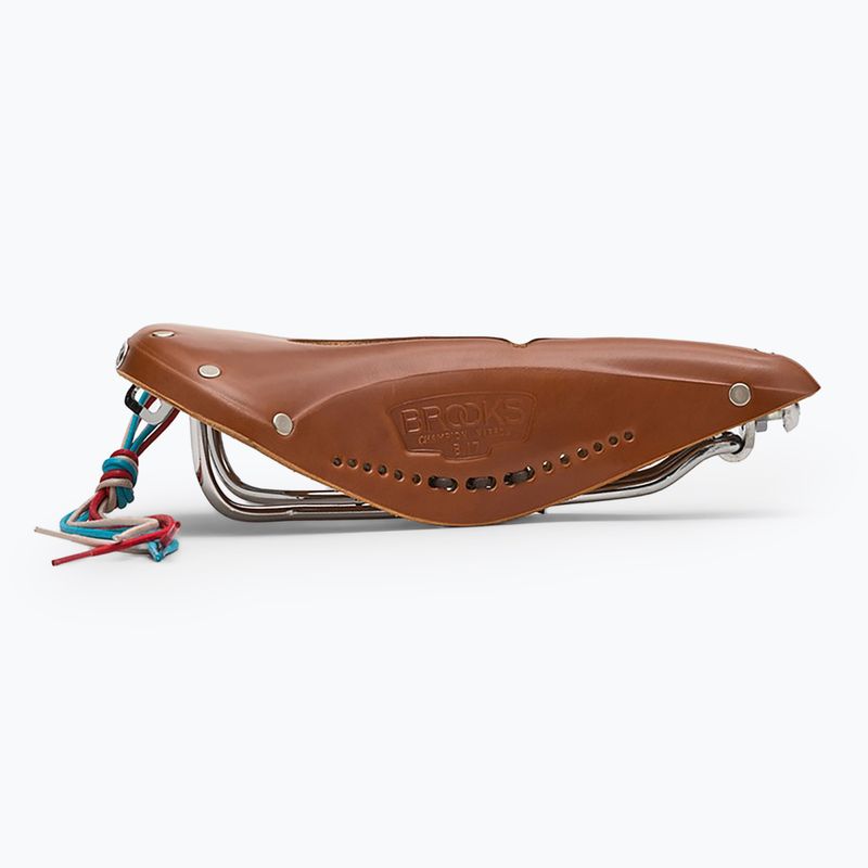 Sella da bicicletta Brooks England B17 Narrow Carved honey 4