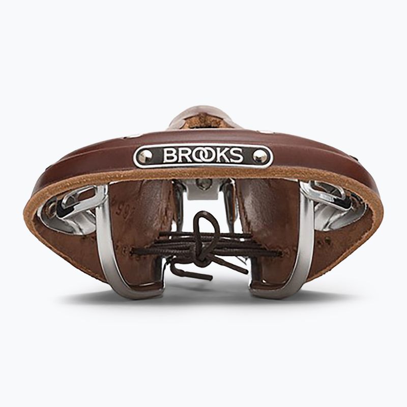Sella per bicicletta Brooks England B17 Narrow Carved marrone 5