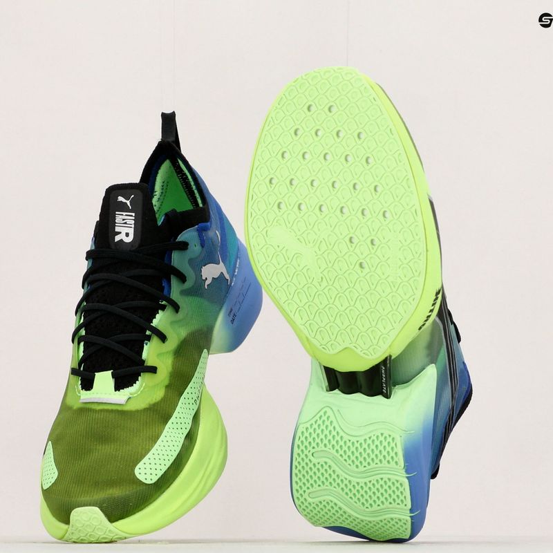 PUMA Fast-R Nitro Elite scarpe da corsa da uomo con carica elettrica royal sapphire/fizzy lime 18