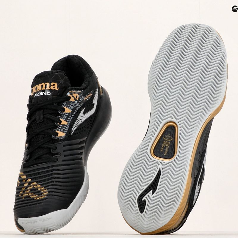 Scarpe da tennis Joma Point P nero/oro 20