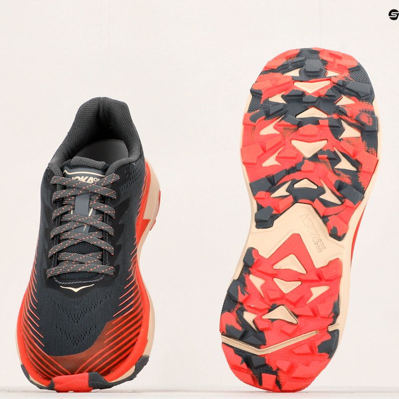 Scarpe da corsa da donna HOKA Torrent 2 castlerock/camellia 11