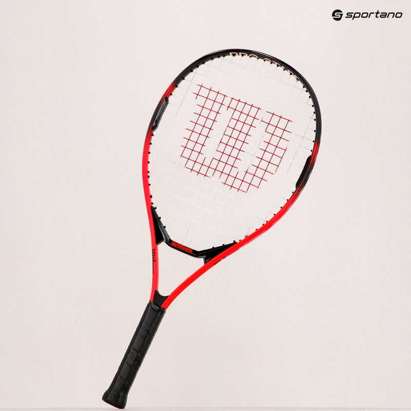 Racchetta da tennis Wilson Pro Staff Precision 23 rosso/nero per bambini WR118010H 14