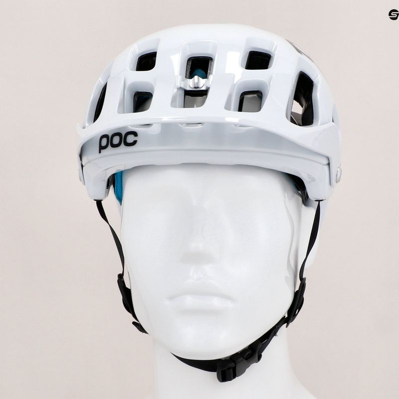 Casco da bici POC Tectal Race SPIN bianco idrogeno/nero uranio 10