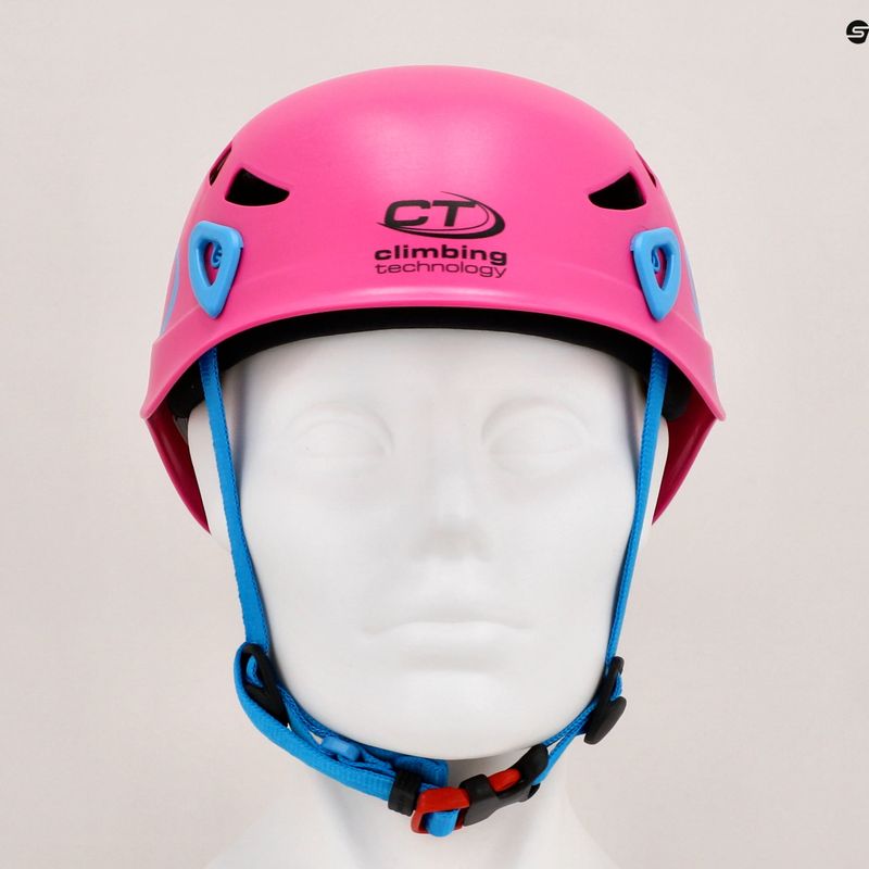 Casco da arrampicata per bambini Climbing Technology Eclipse rosa 8