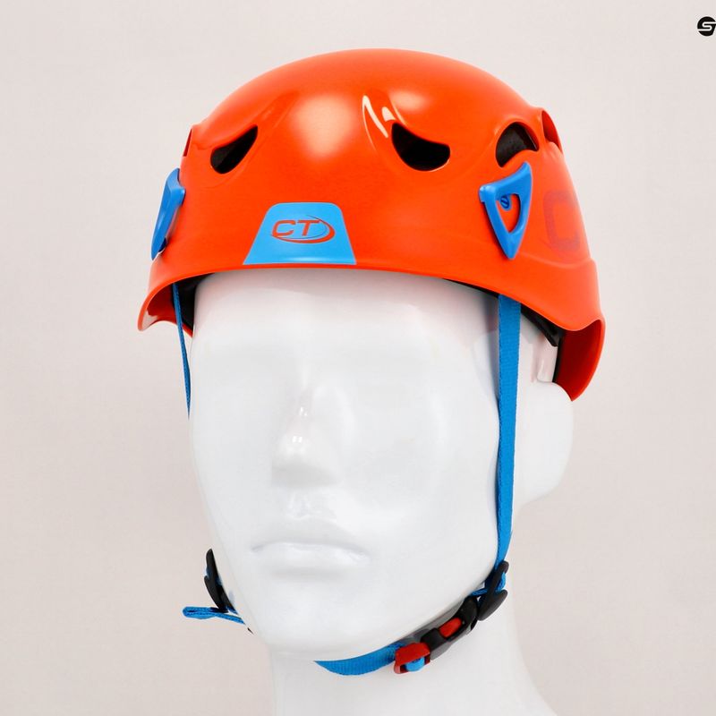 Casco da arrampicata Galaxy arancione di Climbing Technology 9