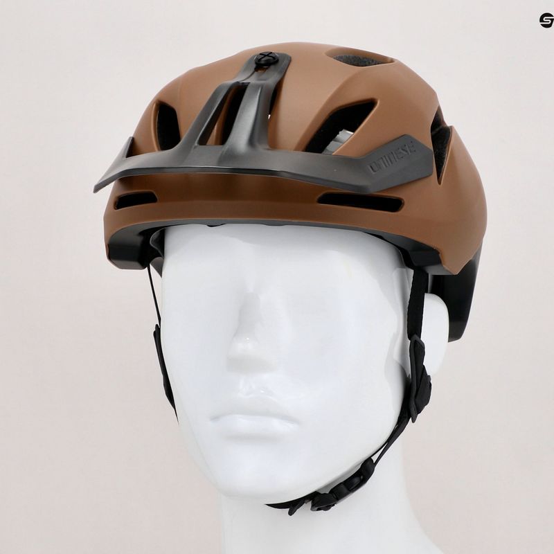 Casco da bici Dainese Linea 03 chiodo arrugginito/nero 14