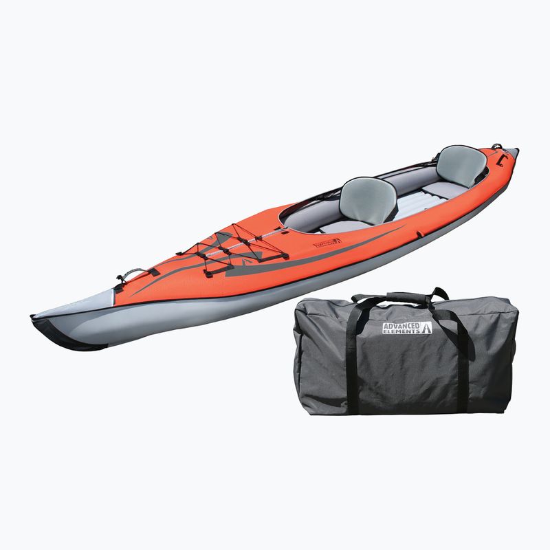 Advanced Elements AdvancedFrame Convertible rosso/grigio kayak gonfiabile per 2 persone 2