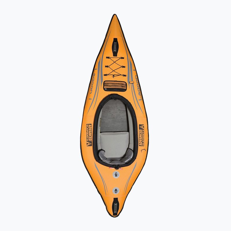 Advanced Elements Lagoon 1 TM arancio/grigio kayak gonfiabile per 1 persona